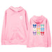 KPOP TWICE LOVELYS Album Hoodie Hip Hop Casual Loose Hooded Clothes Pullover Long Sleeve Sweatshirt tshirts - Kpopshop