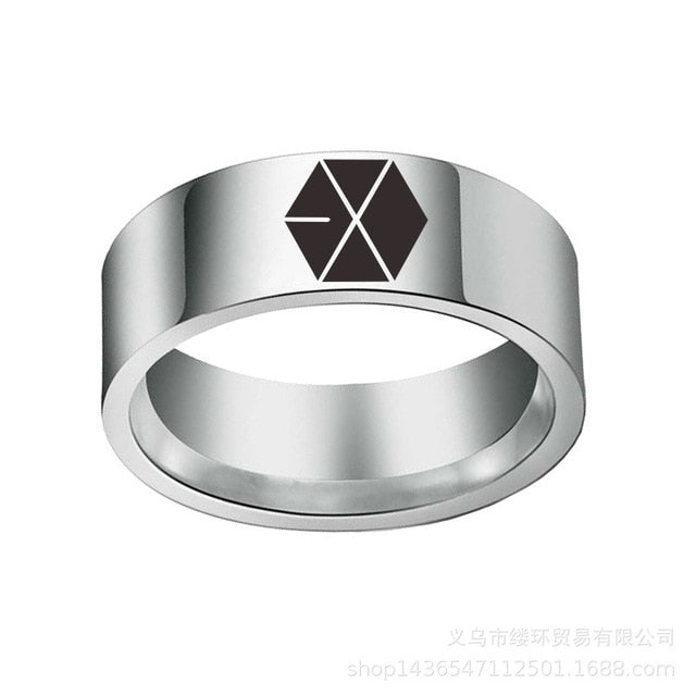 KPOP Wanna One Ring BAP SHINee Block.b Vixx Astro Straykids vixx got7 Finger Rings ring Bigbang