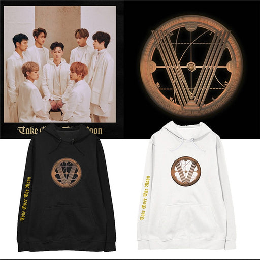 KPOP WayV Take Over The Moon Fashion Album Oversized Hoodie Streetwear Loose Hooded Printed Long Sleeve Sweatshirts - Kpopshop