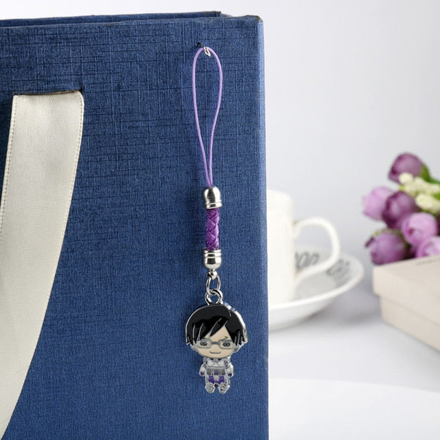 Keychain Jewelry My Hero Academia Cartoon Figure Keychains Anime Keyring Handbag Keyrings Kid Toy Pendant Phone Straps For Women