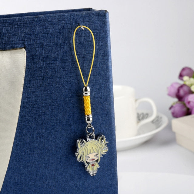Keychain Jewelry My Hero Academia Cartoon Figure Keychains Anime Keyring Handbag Keyrings Kid Toy Pendant Phone Straps For Women