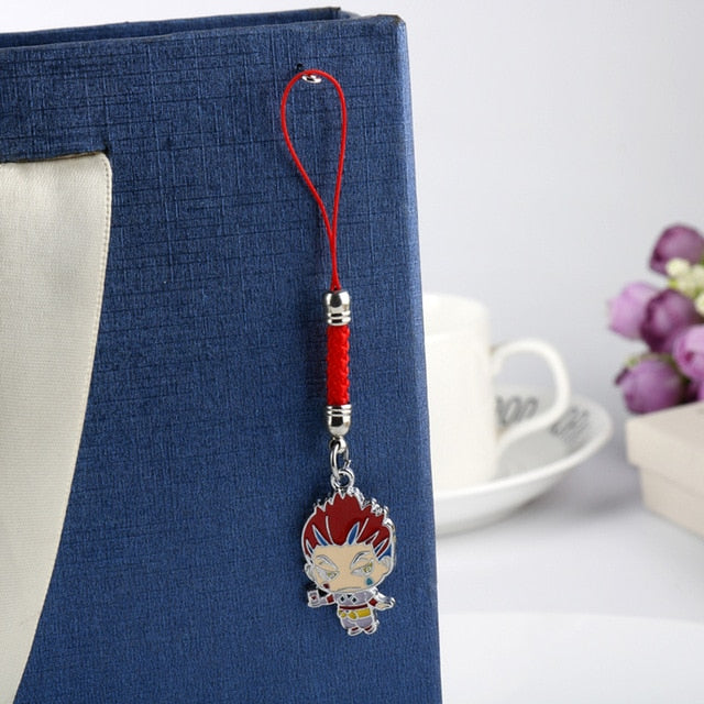 Keychain Jewelry My Hero Academia Cartoon Figure Keychains Anime Keyring Handbag Keyrings Kid Toy Pendant Phone Straps For Women