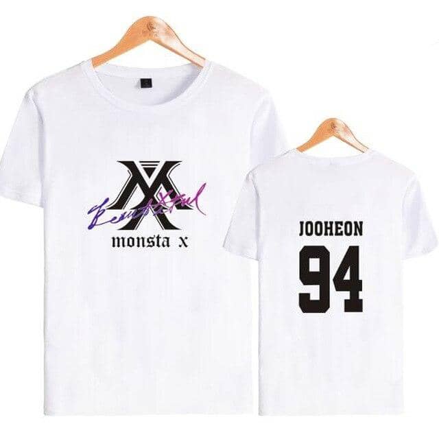 Kpop Newest Korean Fashion KPOP MONSTA X T Shirt Women Men Plus Size Tee Shirt Femme Summer Short Sleeve Cotton Funny Tshirt Camiseta Mujer that you'll fall in love with. At an affordable price at KPOPSHOP, We sell a variety of Korean Fashion KPOP MONSTA X T Shirt Women Men Plus Size Tee Shirt Femme Summer Short Sleeve Cotton Funny Tshirt Camiseta Mujer with Free Shipping.