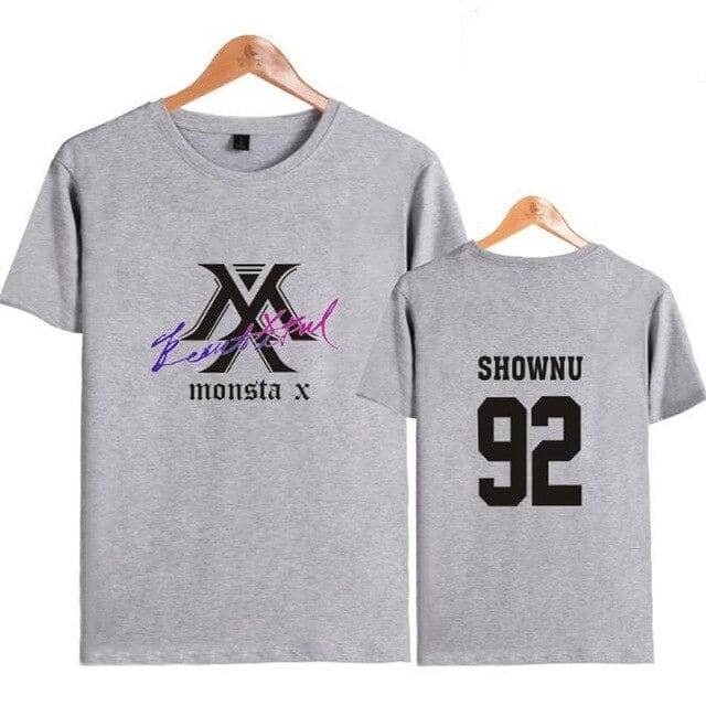 Kpop Newest Korean Fashion KPOP MONSTA X T Shirt Women Men Plus Size Tee Shirt Femme Summer Short Sleeve Cotton Funny Tshirt Camiseta Mujer that you'll fall in love with. At an affordable price at KPOPSHOP, We sell a variety of Korean Fashion KPOP MONSTA X T Shirt Women Men Plus Size Tee Shirt Femme Summer Short Sleeve Cotton Funny Tshirt Camiseta Mujer with Free Shipping.