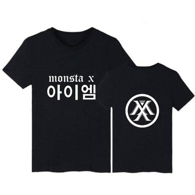 Kpop Newest Korean KPOP Monsta X T Shirt For Women Men WONHO YOOKIHYUN I.M JOOHEON HYUNGWON Short Sleeve Cotton T-Shirt Tees Couple Clothes that you'll fall in love with. At an affordable price at KPOPSHOP, We sell a variety of Korean KPOP Monsta X T Shirt For Women Men WONHO YOOKIHYUN I.M JOOHEON HYUNGWON Short Sleeve Cotton T-Shirt Tees Couple Clothes with Free Shipping.