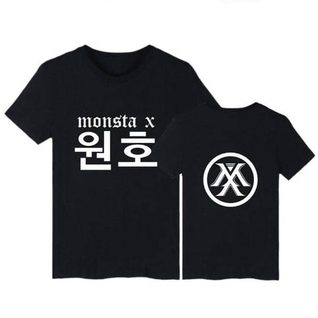 Kpop Newest Korean KPOP Monsta X T Shirt For Women Men WONHO YOOKIHYUN I.M JOOHEON HYUNGWON Short Sleeve Cotton T-Shirt Tees Couple Clothes that you'll fall in love with. At an affordable price at KPOPSHOP, We sell a variety of Korean KPOP Monsta X T Shirt For Women Men WONHO YOOKIHYUN I.M JOOHEON HYUNGWON Short Sleeve Cotton T-Shirt Tees Couple Clothes with Free Shipping.
