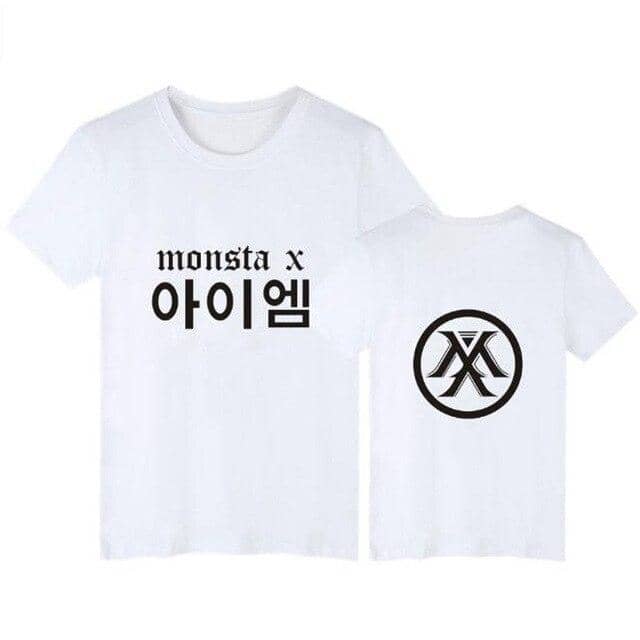Kpop Newest Korean KPOP Monsta X T Shirt For Women Men WONHO YOOKIHYUN I.M JOOHEON HYUNGWON Short Sleeve Cotton T-Shirt Tees Couple Clothes that you'll fall in love with. At an affordable price at KPOPSHOP, We sell a variety of Korean KPOP Monsta X T Shirt For Women Men WONHO YOOKIHYUN I.M JOOHEON HYUNGWON Short Sleeve Cotton T-Shirt Tees Couple Clothes with Free Shipping.