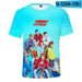 Korean Kpop ATEEZ 3D Women Women O-neck Funny Hipster Graphic Tees K-POP - Kpopshop