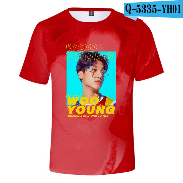Korean Kpop ATEEZ 3D Women Women O-neck Funny Hipster Graphic Tees K-POP - Kpopshop
