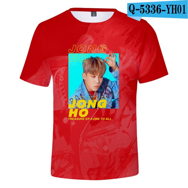 Korean Kpop ATEEZ 3D Women Women O-neck Funny Hipster Graphic Tees K-POP - Kpopshop