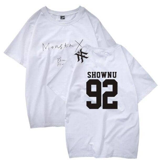 Kpop Newest Korean style K POP K-POP KPOP Monsta x Album JOOHEON I.M YOOKIHYUN WONHO Short Sleeve Cotton T Shirt Women Men Hip Hop Clothing that you'll fall in love with. At an affordable price at KPOPSHOP, We sell a variety of Korean style K POP K-POP KPOP Monsta x Album JOOHEON I.M YOOKIHYUN WONHO Short Sleeve Cotton T Shirt Women Men Hip Hop Clothing with Free Shipping.
