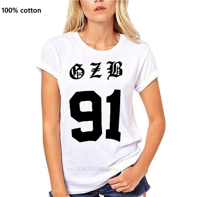 Kpop 2ne1 cl Same Bad Girl Eyelash Red Lips Print T Shirt men Tops Cotton Black White