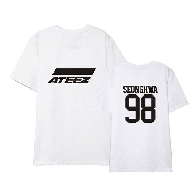 Kpop ATEEZ Album Shirts Loose Tops T-shirt DX1074 - Kpopshop