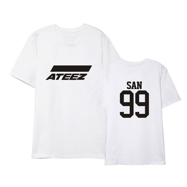 Kpop ATEEZ Album Shirts Loose Tops T-shirt DX1074 - Kpopshop