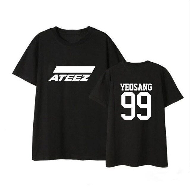 Kpop ATEEZ Album Shirts Loose Tops T-shirt DX1074 - Kpopshop