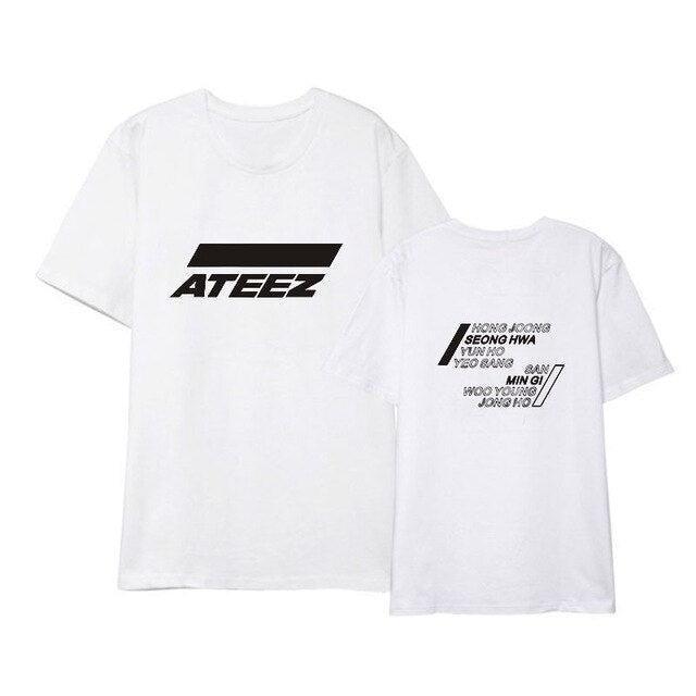 Kpop ATEEZ Album Shirts Loose Tops T-shirt DX1074 - Kpopshop