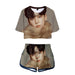Kpop ATEEZ Idol Photo Gym  Shorts  Hongjoong Seonghwa Yunho Yeosang San Mingi Wooyoung Jongho - Kpopshop