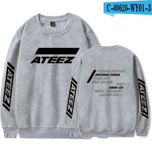 Kpop ATEEZ Hoodie Sweatshirt Women and Men  Sweatshirt tshirts Plus Size XXXXL - Kpopshop