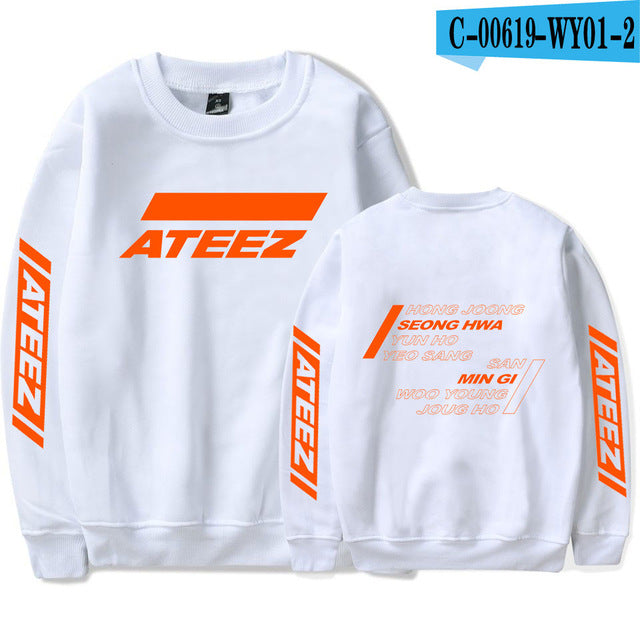 Kpop ATEEZ Hoodie Sweatshirt Women and Men  Sweatshirt tshirts Plus Size XXXXL - Kpopshop