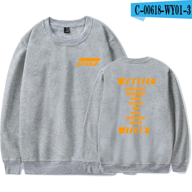 Kpop ATEEZ Hoodie Sweatshirt Women and Men  Sweatshirt tshirts Plus Size XXXXL - Kpopshop