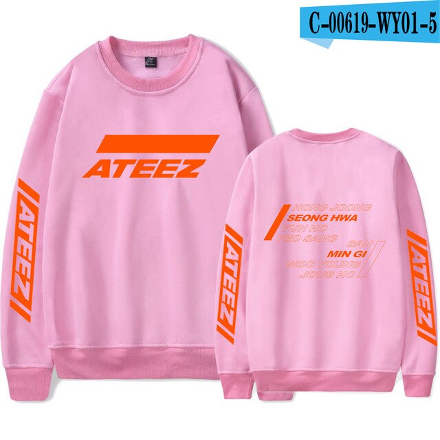 Kpop ATEEZ Hoodie Sweatshirt Women and Men  Sweatshirt tshirts Plus Size XXXXL - Kpopshop