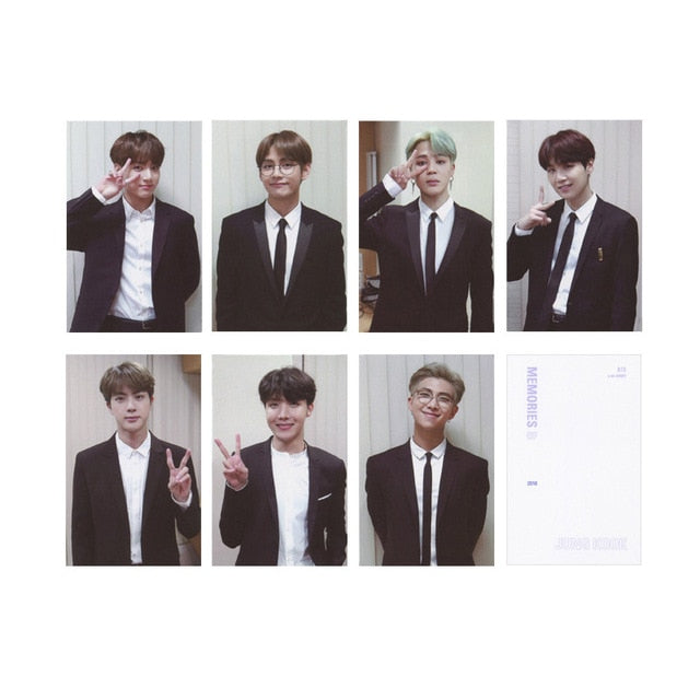 Kpop Album Photo Card Bangtan Boys Collection Photocard Self Made Paper Cards Lomo Cards Self Fan Gift
