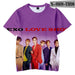 Kpop Bang Store EXO Love Shot 3D Children T-shirts Tshirts Kids Wear - Kpopshop