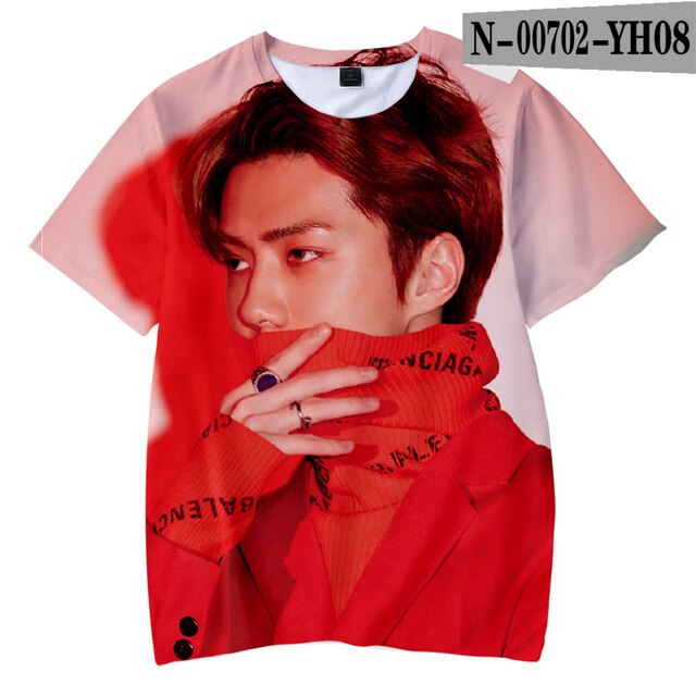 Kpop Bang Store EXO Love Shot 3D Children T-shirts Tshirts Kids Wear - Kpopshop