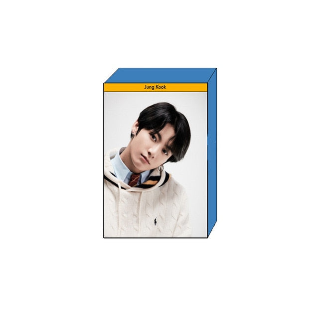 Kpop Bangtan Boys New Album MAP OF THE_SOUL 7 Self Made LOMO Card Small Card Postcard Collection Gift