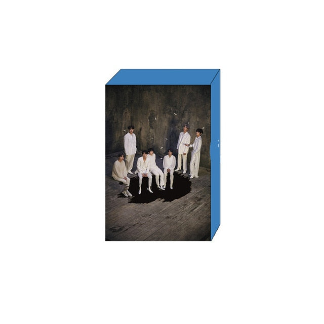 Kpop Bangtan Boys New Album MAP OF THE_SOUL 7 Self Made LOMO Card Small Card Postcard Collection Gift