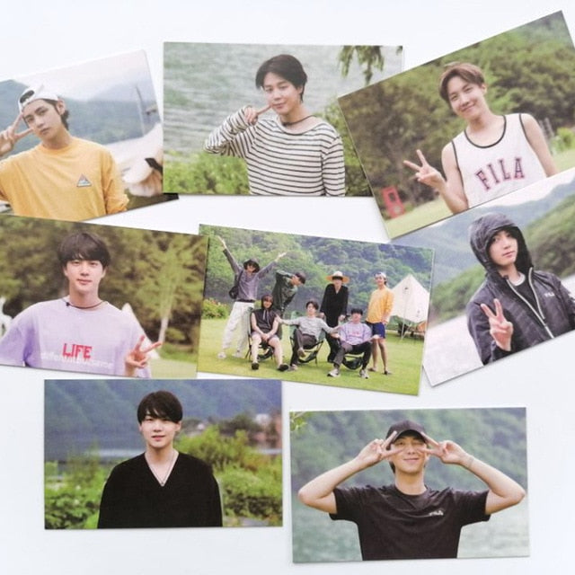 Kpop Photocard In The Soop Ice Cream Bang Bang Con The Live Postcards Lomo Paper Card 2021 New Arrival Fans Collet