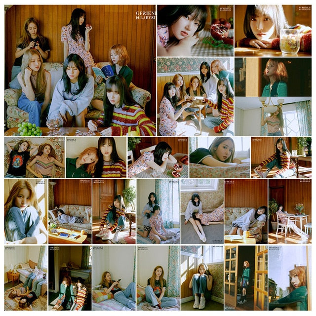 Kpop CHERRY BULLET DREAMCATCHER GFRIEND Izone NCT PENTAGON SUPER M THE BOYZVICTON WEKIMEKI New Album LOMO Card