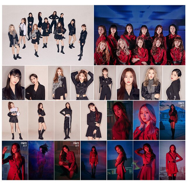Kpop CHERRY BULLET DREAMCATCHER GFRIEND Izone NCT PENTAGON SUPER M THE BOYZVICTON WEKIMEKI New Album LOMO Card