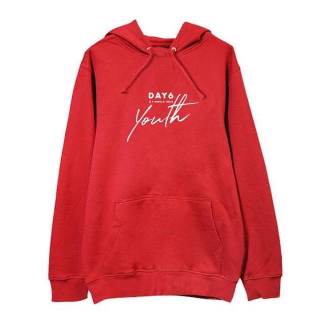 Kpop Newest Kpop DAY6 1ST WORLD TOUR Youth Album concert Hoodie Casual Hooded Clothes Pullover Long Sleeve Sweatshirts Harajuku Hoodies that you'll fall in love with. At an affordable price at KPOPSHOP, We sell a variety of Kpop DAY6 1ST WORLD TOUR Youth Album concert Hoodie Casual Hooded Clothes Pullover Long Sleeve Sweatshirts Harajuku Hoodies with Free Shipping.