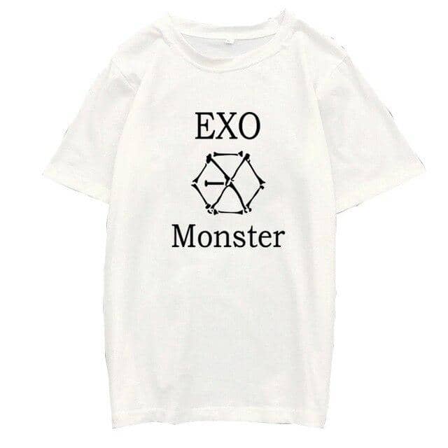 Kpop Newest Kpop EXO T-Shirt Women Short Sleeve Cotton Letter Printed O-Neck Femme Tops Summer Fashion Casual Korean T Shirt Tops Tee Shirts that you'll fall in love with. At an affordable price at KPOPSHOP, We sell a variety of Kpop EXO T-Shirt Women Short Sleeve Cotton Letter Printed O-Neck Femme Tops Summer Fashion Casual Korean T Shirt Tops Tee Shirts with Free Shipping.