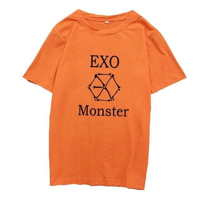 Kpop Newest Kpop EXO T-Shirt Women Short Sleeve Cotton Letter Printed O-Neck Femme Tops Summer Fashion Casual Korean T Shirt Tops Tee Shirts that you'll fall in love with. At an affordable price at KPOPSHOP, We sell a variety of Kpop EXO T-Shirt Women Short Sleeve Cotton Letter Printed O-Neck Femme Tops Summer Fashion Casual Korean T Shirt Tops Tee Shirts with Free Shipping.