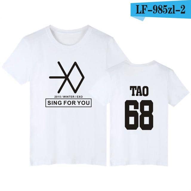 Kpop Newest Kpop EXO print summer T shirt unisex short sleeve Tshirt Female Clothing harajuku casual t-shirt women Tops Tumblr T shirts that you'll fall in love with. At an affordable price at KPOPSHOP, We sell a variety of Kpop EXO print summer T shirt unisex short sleeve Tshirt Female Clothing harajuku casual t-shirt women Tops Tumblr T shirts with Free Shipping.