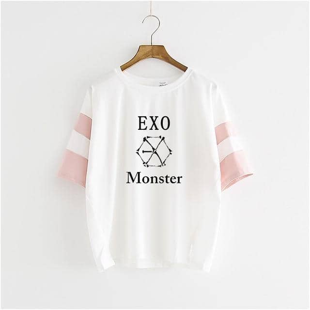 Kpop Newest Kpop EXO tres series monstruo de manga corta T- de vestir blusa masculina y alumnas de k-pop exo Camiseta k pop T-shirt that you'll fall in love with. At an affordable price at KPOPSHOP, We sell a variety of Kpop EXO tres series monstruo de manga corta T- de vestir blusa masculina y alumnas de k-pop exo Camiseta k pop T-shirt with Free Shipping.