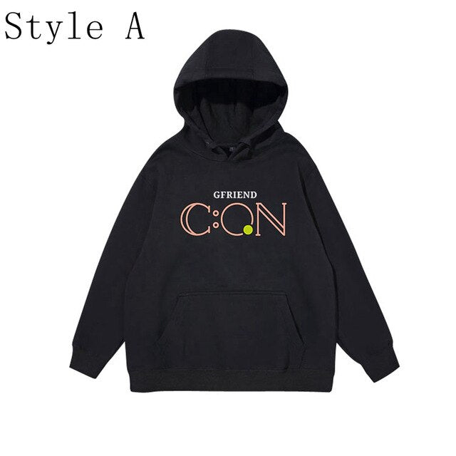 Kpop GFRIEND Album CON Printing Hoodies Sweatshirt Unisex