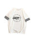 Kpop Newest Kpop GOT7 splice stripe Women T shirts New wild student tops korean Summer Short Sleeve T-shirt female loose casual Tee shirt that you'll fall in love with. At an affordable price at KPOPSHOP, We sell a variety of Kpop GOT7 splice stripe Women T shirts New wild student tops korean Summer Short Sleeve T-shirt female loose casual Tee shirt with Free Shipping.