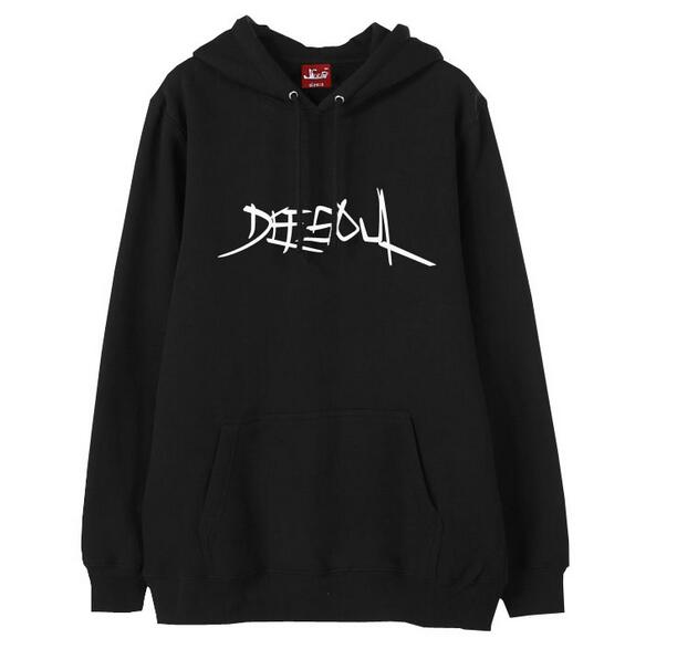 Kpop Got7 Jb Nickname Defsoul Unique Letters Printing Kpop Hoodies for Men Women Fashion Unisex Pullover Fleece/thin Sweatshirt