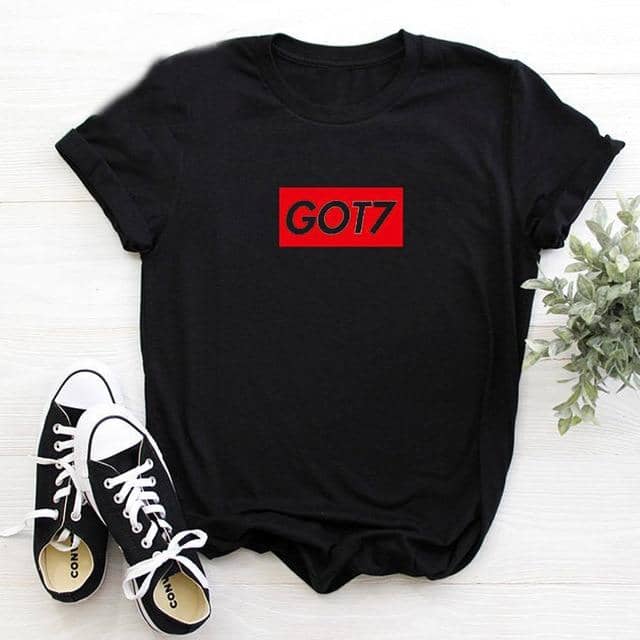 Kpop Newest Kpop Got7 T Shirt Women Eyes on You I Got7 Trendy Korean Fashion Tee Mark JB Jackson Jinyoung Youngjae BamBam Yugyeom K-pop Tops that you'll fall in love with. At an affordable price at KPOPSHOP, We sell a variety of Kpop Got7 T Shirt Women Eyes on You I Got7 Trendy Korean Fashion Tee Mark JB Jackson Jinyoung Youngjae BamBam Yugyeom K-pop Tops with Free Shipping.