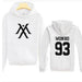 Kpop Monsta X Women Men  Sweatshirt K-pop Wonho YOOKIHYUN  I.M jooheon Fleece Hooded Tracksuit 4XL - Kpopshop