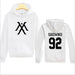 Kpop Monsta X Women Men  Sweatshirt K-pop Wonho YOOKIHYUN  I.M jooheon Fleece Hooded Tracksuit 4XL - Kpopshop