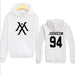 Kpop Monsta X Women Men  Sweatshirt K-pop Wonho YOOKIHYUN  I.M jooheon Fleece Hooded Tracksuit 4XL - Kpopshop