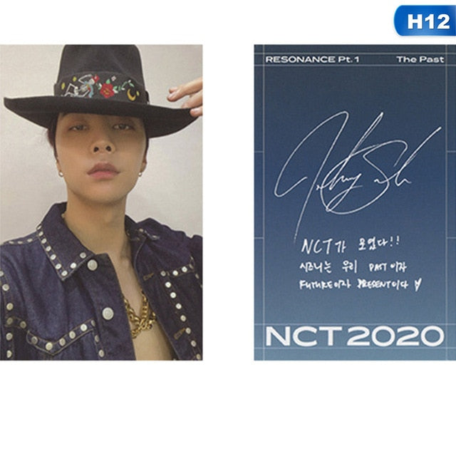 Kpop NCT 2021 RESONANCE Pt. 1 LOMO Card The Same Self-made Small Card Signature Card For Fans Collection Stationery