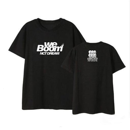 Kpop NCT DREAM We Boom Album Shirts Streetwear Loose Tshirt T Shirt Short Sleeve Tops T-shirt - Kpopshop