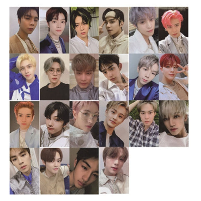 Kpop NCT RESONANCE Pt. 1 LOMO Card Photocard Self Made Cards Orange Signature Small Card For Fans Collection Stationery