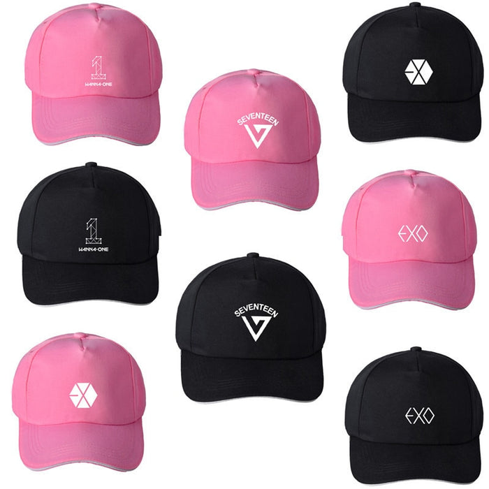 Kpop SEVENTEEN  ONE Cotton Caps Boy Spring Autumn Baseball Hat Sunhat  Outwear