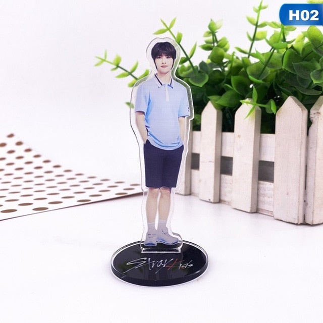 Kpop STRAY KIDS Acrylic Stand Action Figures Stand Desktop Display For Fans Collection Gift Stationery Set